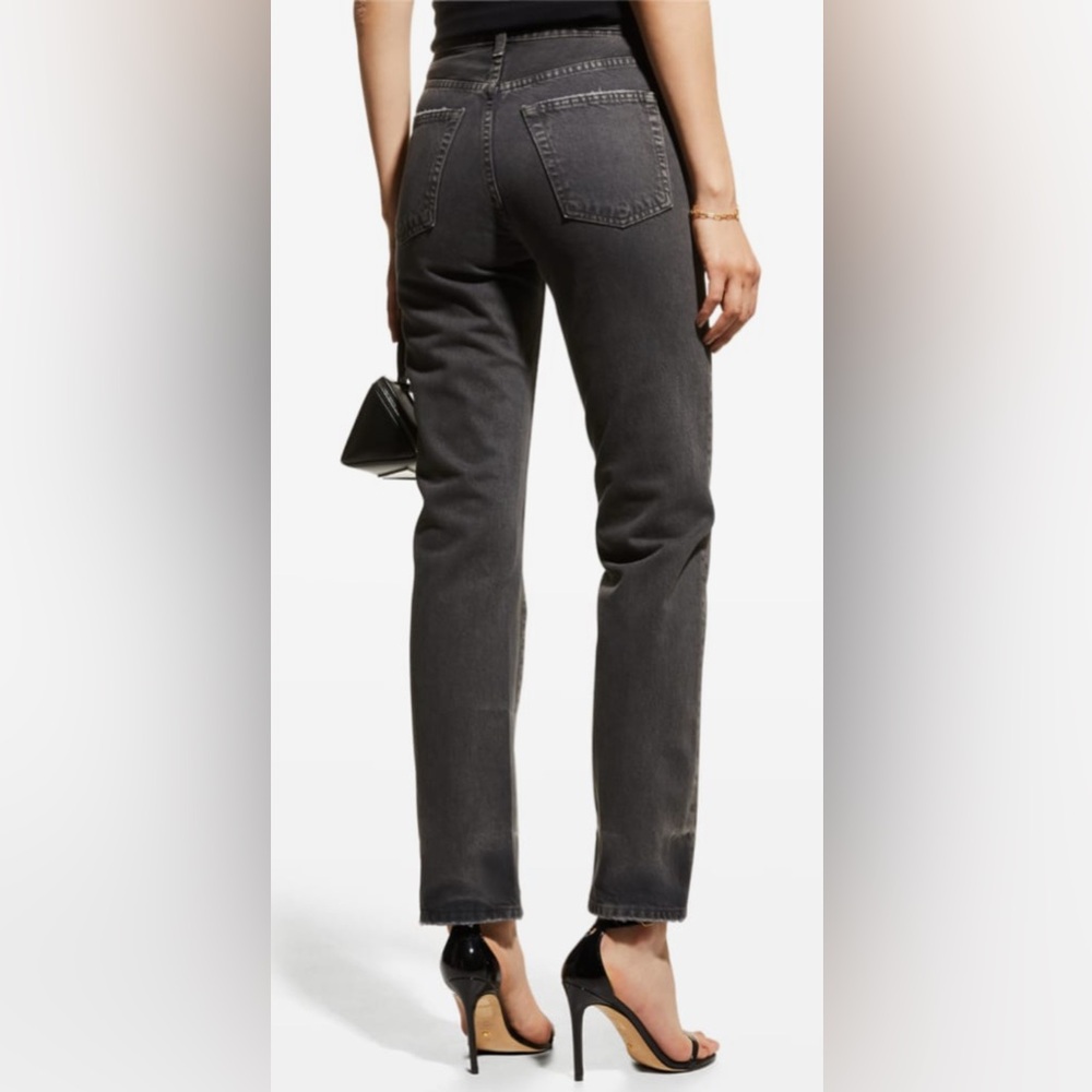 Ag Adriano Alexxis Straight High Rise Vintage Fit Jeans 100% Cotton Size 25